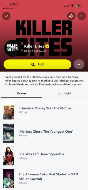 "Killer Bites": When a Child's Death Becomes Clickbait on Snapchat